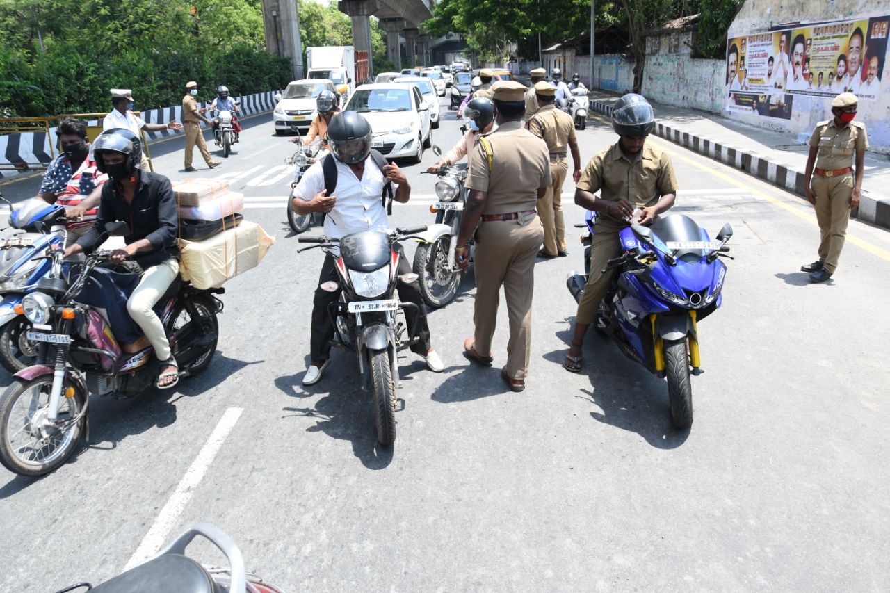 traffic diversion for Independence day in chennai