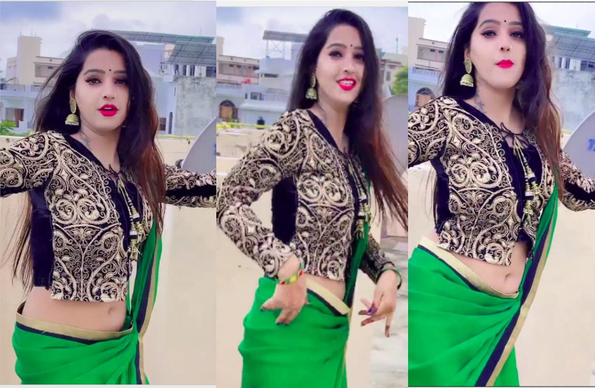 Samar Singh And Shilpi Raj क ग न पर लड क क ड स ह आ व यरल ध म मच रह इ स ट ग र म व ड य Samar Singh And Shilpi Raj Song Girl Dance Video Viral On Instagram