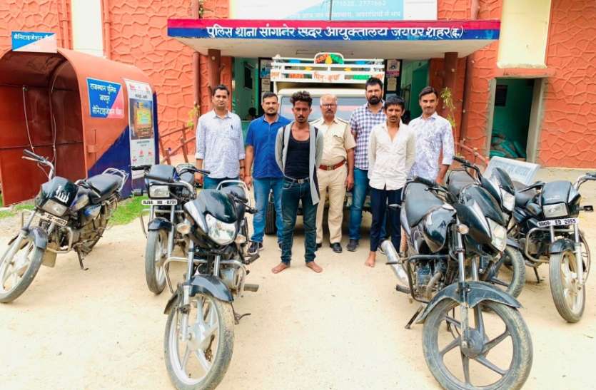 शातिर वाहन चोर गिरफ्तार, खरीददार को भी पकड़ा