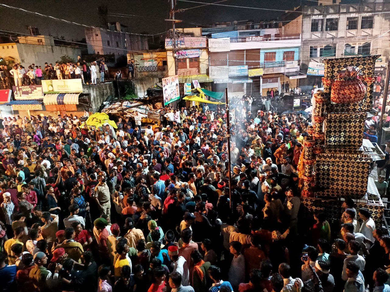 ताजियों के जुलूस में भीड़ इकट्ठा करने वालों पर केस दर्ज