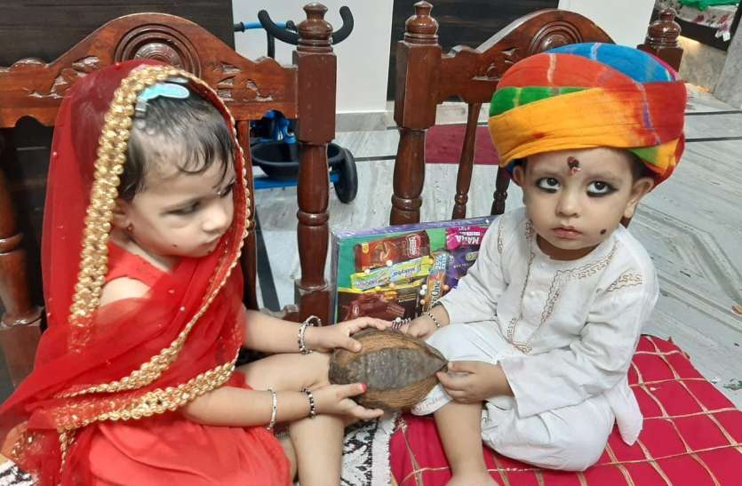 Rakshabandhan celebrated with joy हर्षोल्लाष के साथ मनाया गया रक्षाबंधन