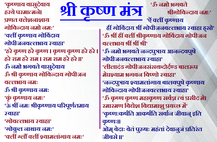 shri krishna mantra