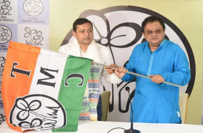 tanmoy_ghosh.jpeg पश्चिम बंगाल में BJP को बड़ा झटका, विधायक तन्मय घोष TMC में शामिल