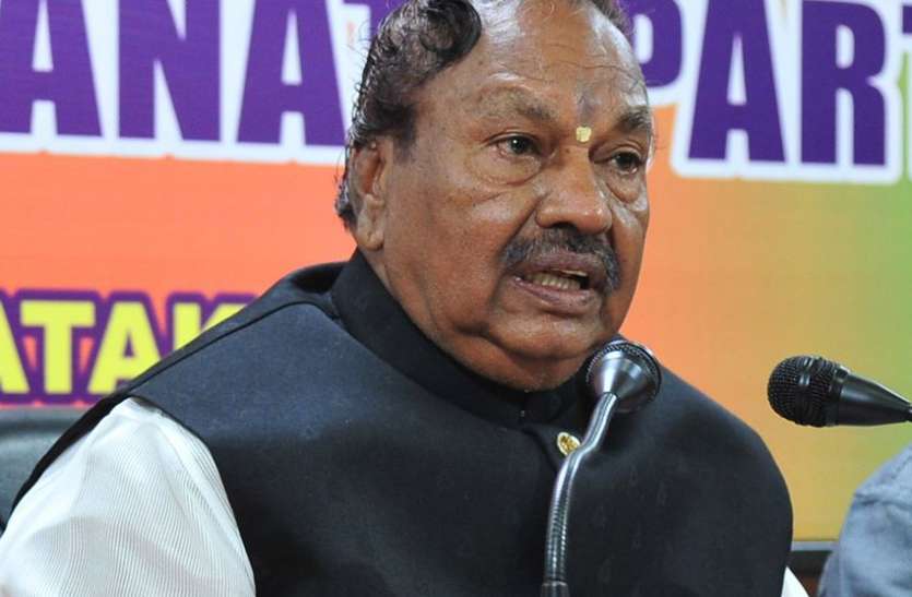 पहले कही थी सामूहिक नेतृत्व की बात, अब केंद्रीय नेतृत्व का फैसला मंजूर: ईश्वरप्पा पहले कही थी सामूहिक नेतृत्व की बात, अब केंद्रीय नेतृत्व का फैसला मंजूर: ईश्वरप्पा