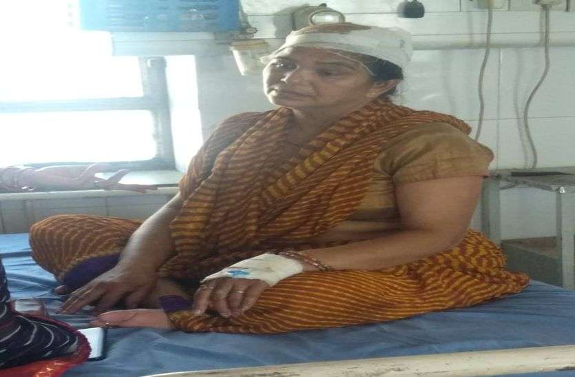 Two accused arrested for attacking female farmer महिला कृषक हमला पर करने के दो आरोपियों को किया गिरफ्तार