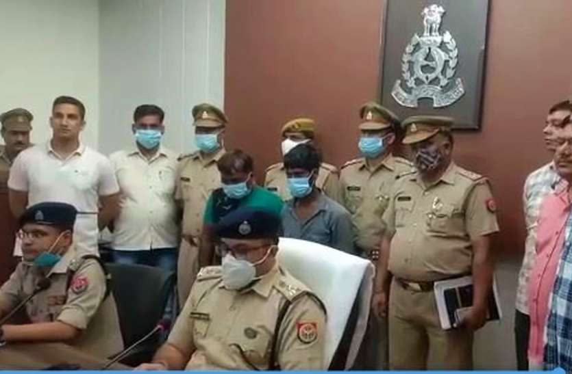 mathura_khulas.jpg पुलिस के हेड कांस्टेबल के यहां हुई चोरी का हुआ खुलासा