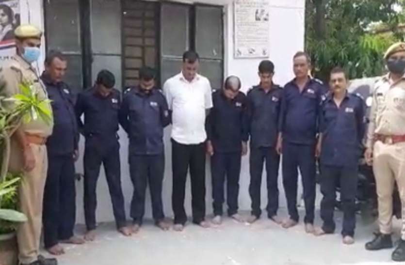noida.jpg लोटस बुलेवर्ड सोसाइटी में रेजिडेंट्स को बेरहमी से पीटने वाले 8 गार्डों को गिरफ्तार कर जेल भेजा