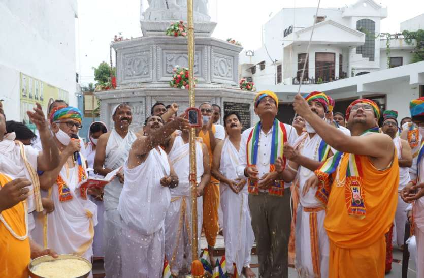 The Ten Signs Festival Of Digambar Jain Society Started द गम बर ज न सम ज क दश लक षण पर व श र Patrika News