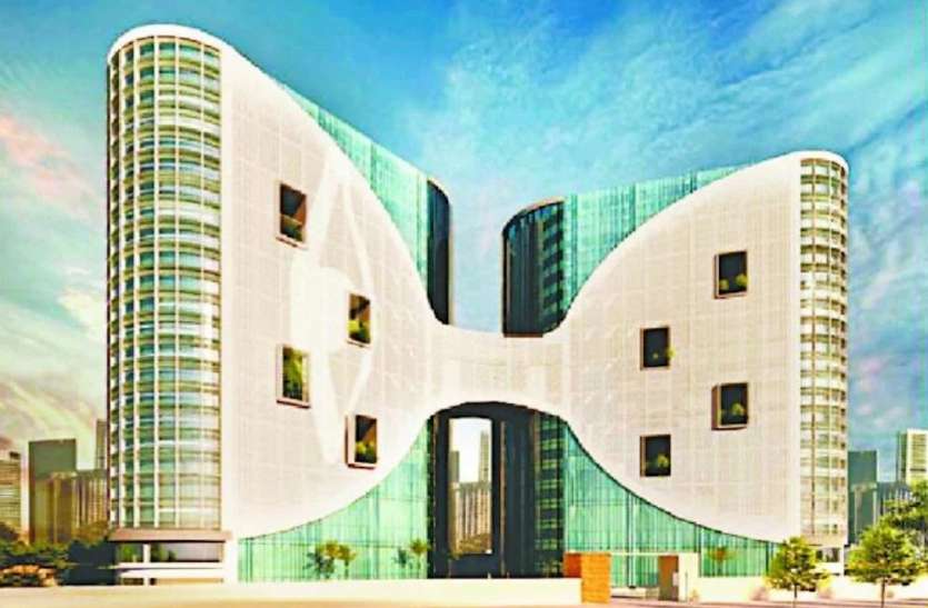 Shape of the First Signature Building of Purvanchal is Ready पूर्वांचल की पहली सिग्नेचर बिल्डिंग का आकार तैयार, स्काईवॉक से निहार सकेंगे शिवनगरी की खूबसूरती