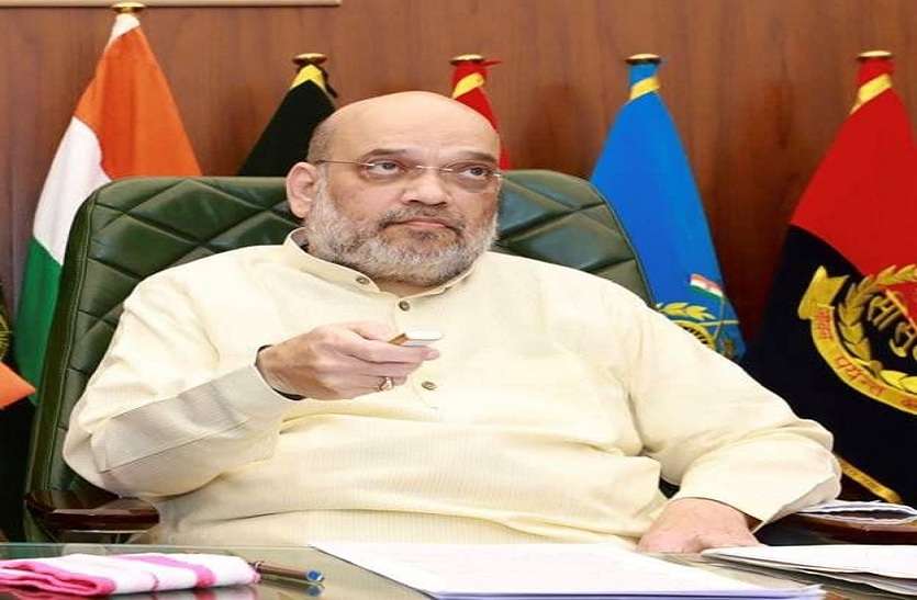 थानों, पुलिस भवनों, शी—टीम व सेतु एप्लीकेशन का शुभारंभ करते गृहमंत्री शाह। गुजरात में बीस साल के युवा ने अपने जीवन में कभी कर्फ़्यू नहीं देखा- अमित शाह