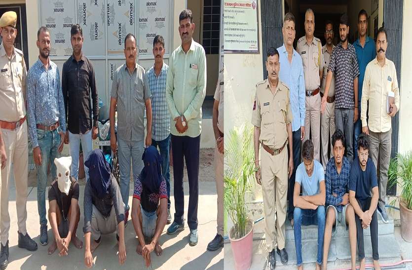 पेट्रोल पंपों पर लूट की वारदात करने वाला गिरोह पकड़ा पेट्रोल पंपों पर लूट की वारदात करने वाला गिरोह पकड़ा