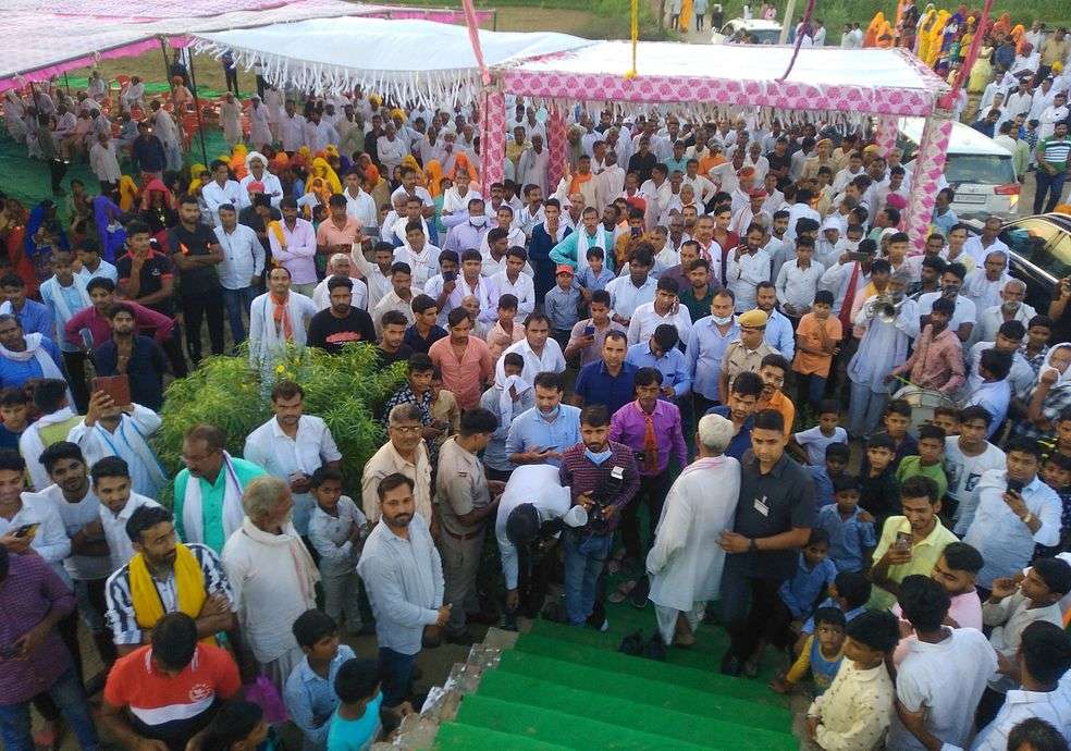 शहादत के 59 साल बाद शहीद हटीलाराम की प्रतिमा हुई स्थापित
