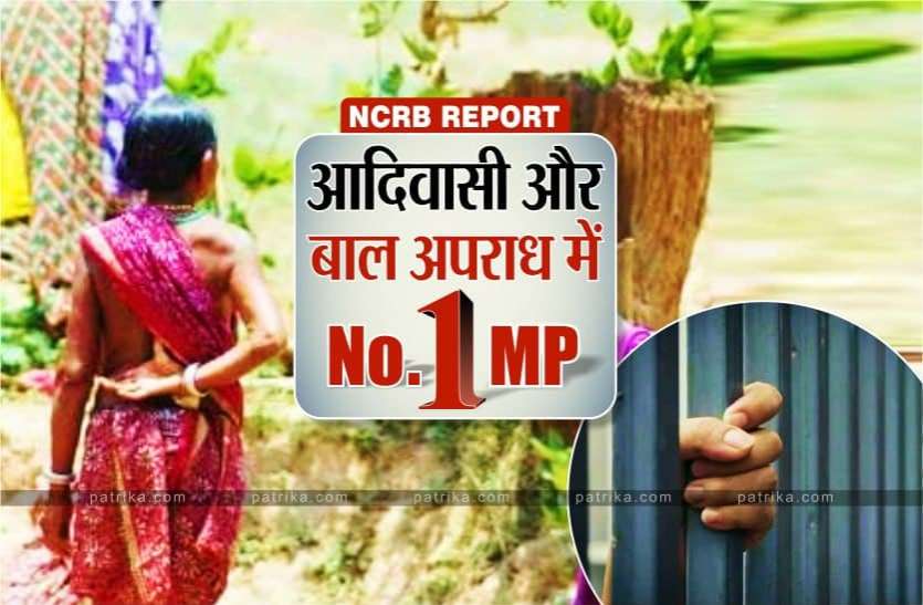 News NCRB Report : MP में 20 फीसदी बढ़े आदीवासी उत्पीड़न के मामले, बाल अपराध भी देश में सबसे ज्यादा