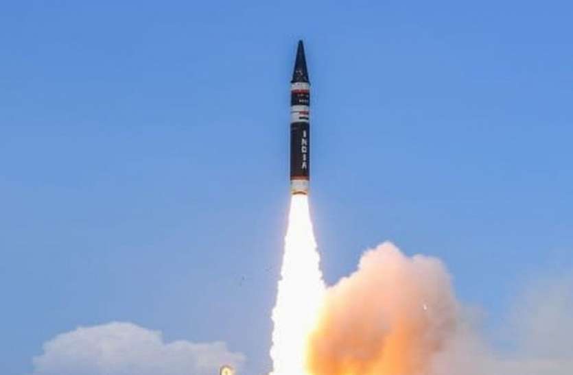 agni 5 missile test भारत की अग्नि-5 मिसाइल के परीक्षण से चीन परेशान, शांति की गुहार लगाई