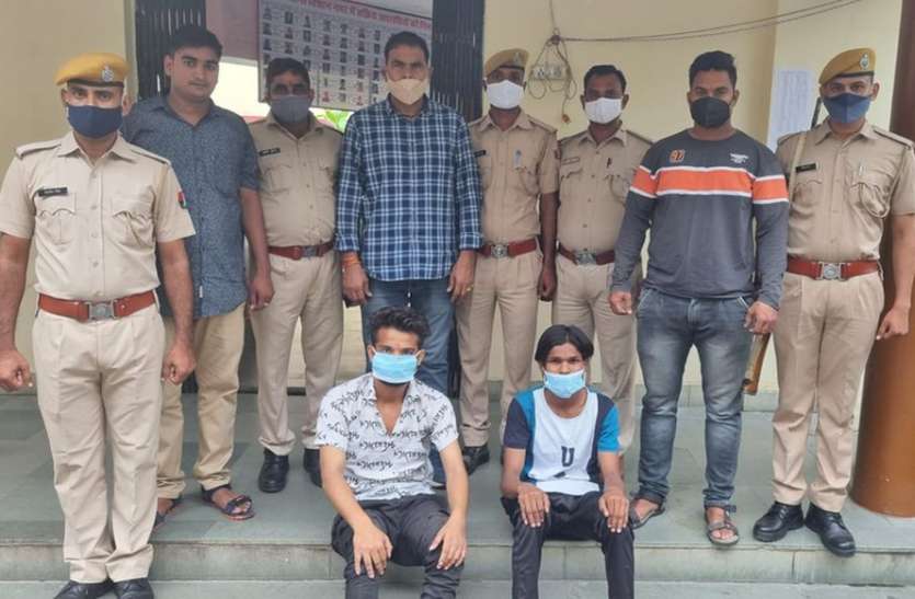पुलिस ने वारदात में प्रयुक्त पिस्टल, कारतूस व बाइक बरामद की हत्या के दो आरोपियों को जेल भेजा