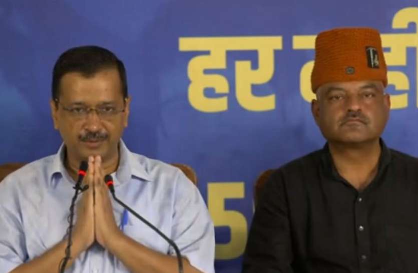 Uttarakhand Assembly Election 2022 Arvind Kejriwal and Ajay Kotiyal Uttarakhand Assembly Election 2022: केजरीवाल की 6 घोषणाएं, 1 लाख जॉब, नौकरी नहीं मिलने तक 5 हजार रुपए भत्ता