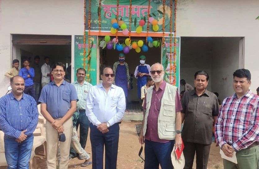 Own salon opened in the village, Kunvarsen's dreams come true गांव में खुला खुद का सैलून, कुंवरसेन के सपने हुए साकार