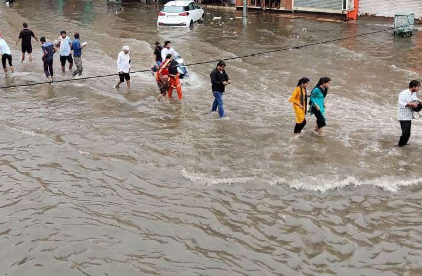 Weather News Rajasthan, weather news today Weather News Rajasthan: आज 5 से अधिक जिलों में भारी बारिश होने की संभावना