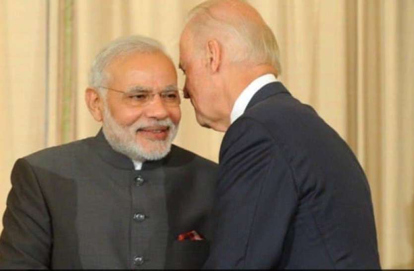 joe_modi.jpg PM Narendra Modi US Visit: मोदी-बिडेन की मुलाकात आज रात साढ़े आठ बजे व्हाइट हाउस में होगी, जानिए किन मुद्दों पर हो सकती है चर्चा