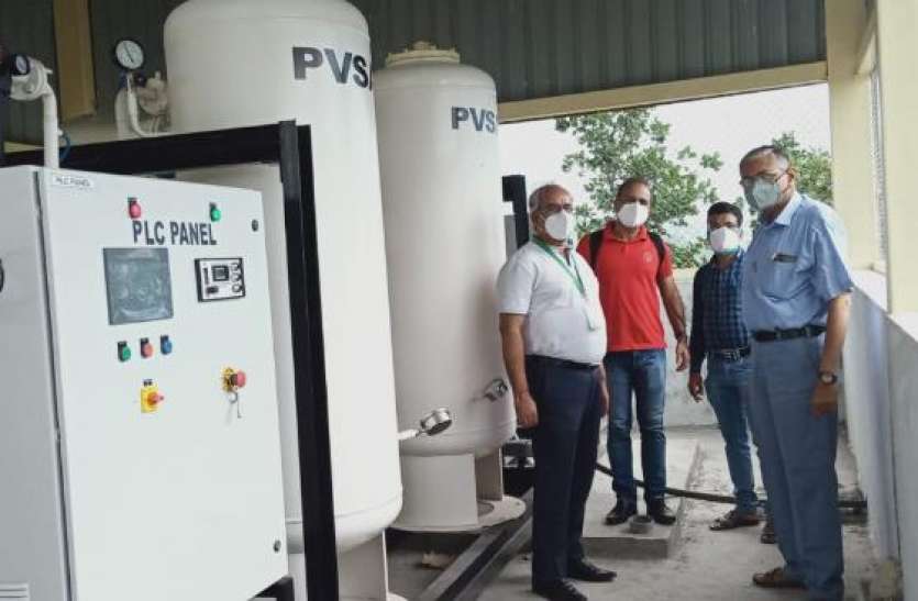plant.jpg अब सौंसर अस्पताल में नहीं रहेगी ऑक्सीजन की किल्लत