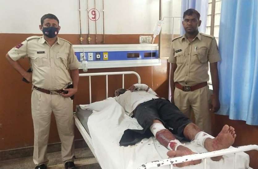 Mehandipur Balaji. Four armed miscreants attacked Dharamshala operator मेहंदीपुर बालाजी. हथियारबंद चार बदमाशों ने किया धर्मशाला संचालक पर हमला