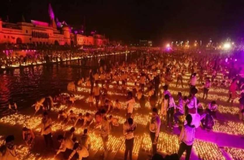 One Thousand Drones Will Create Magical Aura of Tretayug on Diwali अयोध्या में 'दीपोत्सव', दीपावली पर एक हजार ड्रोन पैदा करेंगे त्रेतायुग की जादुई आभा