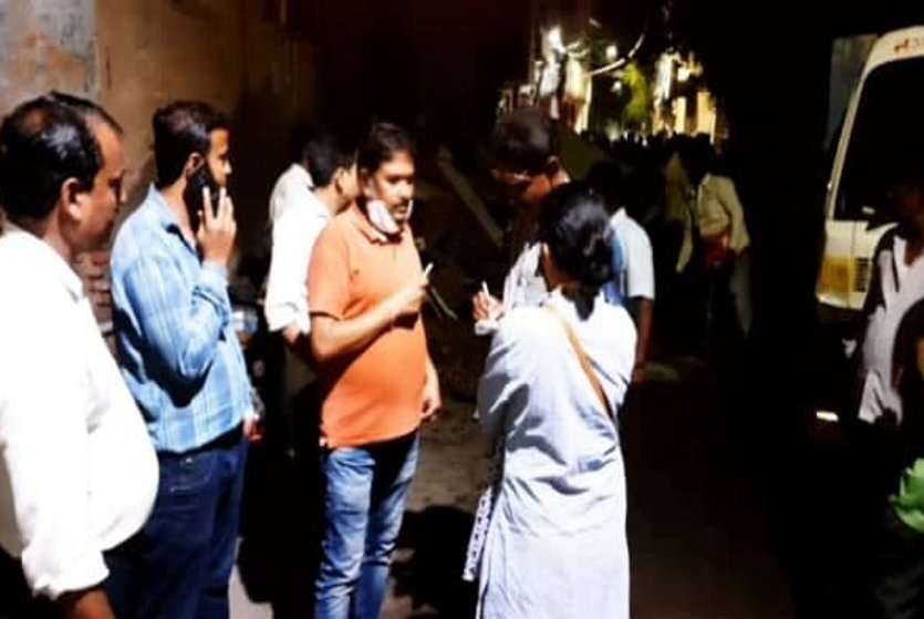 The house collapsed as soon as the student vacated In Ratlam