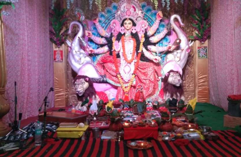 The great festival of Shakti worship begins with the worship of Viraaj घटो में विराजी आदिशक्ति, शैलपुत्री की पूजा के साथ शक्ति उपासना का महापर्व आरम्भ