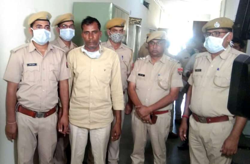 a4.jpg बलात्कार और हत्या के बाद आरोपी जाकर आश्रम में छिपा, पुलिस ने किया गिरफ्तार