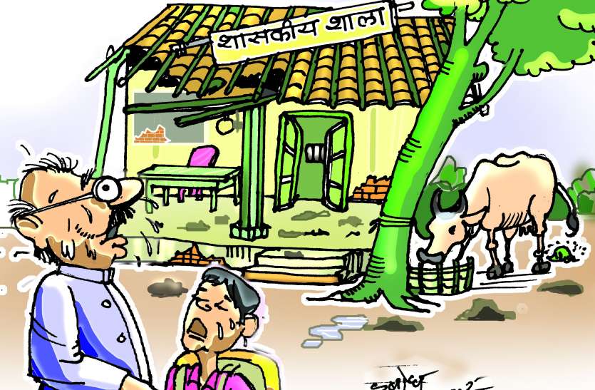 Even after two months, the remaining teachers are frozen in the school दो माह बाद भी स्कूलों में जमे हैं अतिशेष शिक्षक