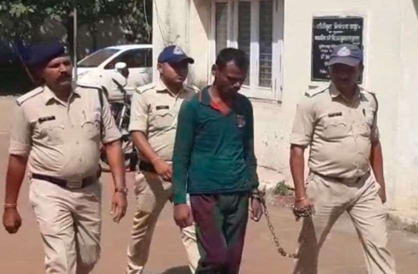 Police caught the accused of three murders जेल से भागे तीन हत्याओं के आरोपी को पुलिस ने कुछ इस तरह से पकड़ा