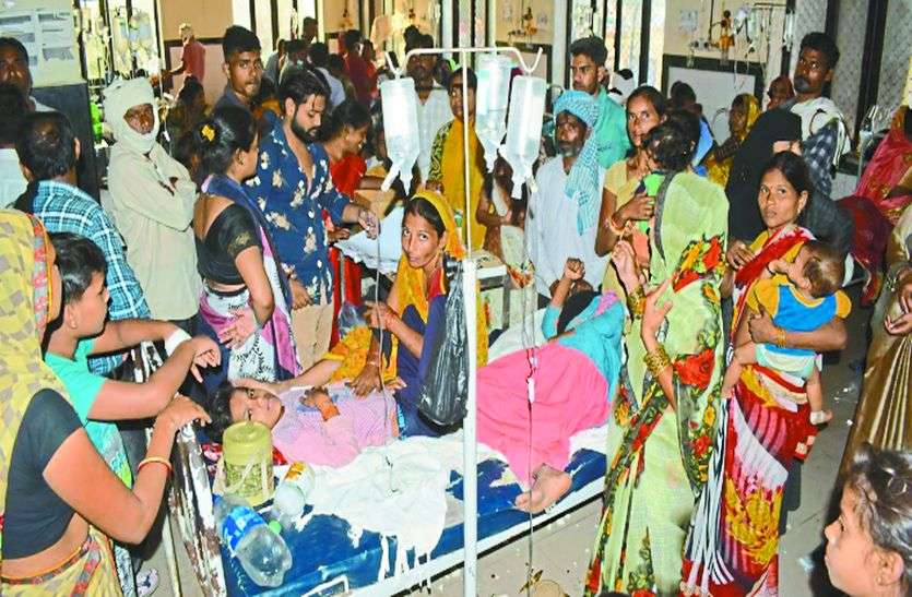 वायरल-डेंगू का गठजोड़, अस्पताल में क्षमता से तीन गुना भर्ती वायरल-डेंगू का गठजोड़, अस्पताल में क्षमता से तीन गुना भर्ती