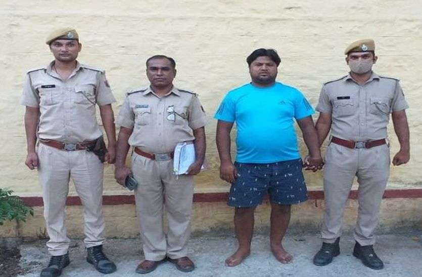 गैंगस्टर शिवराज के नाम से फिरौती मांगने वाला आरोपी गिरफ्तार गैंगस्टर शिवराज के नाम से फिरौती मांगने वाला आरोपी गिरफ्तार