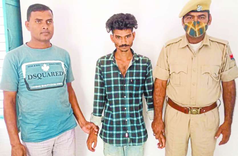 लूट का आरोपी पुलिस के हत्थे चढ़ा लूट का आरोपी पुलिस के हत्थे चढ़ा