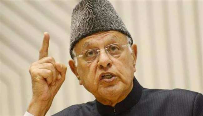farooq abdullah targets central government over balakot strike