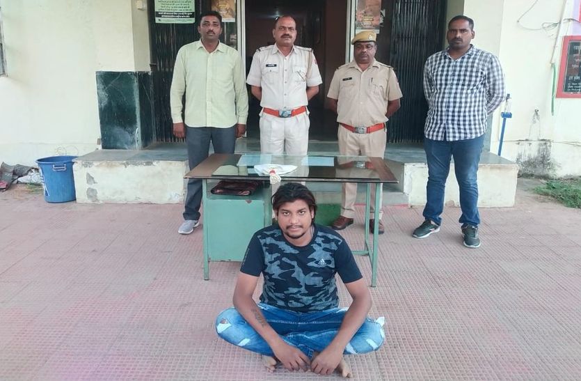 होटल पर फायरिंग कर भागे बदमाश, पुलिस ने पीछा कर दबोचा