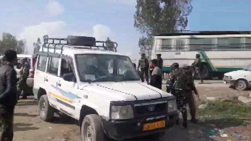 Grenade attack in Jammu kashmir bandipora district 