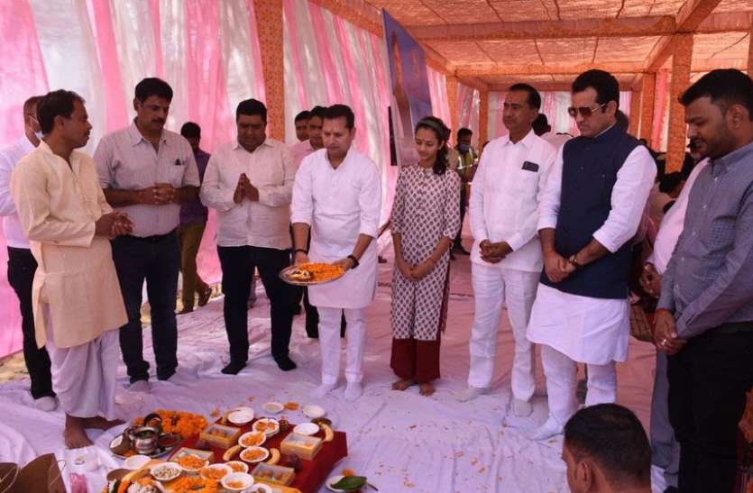 चौंप में भारत के दूसरे और दुनिया के तीसरे सबसे बड़े स्टेडियम का काम शुरू