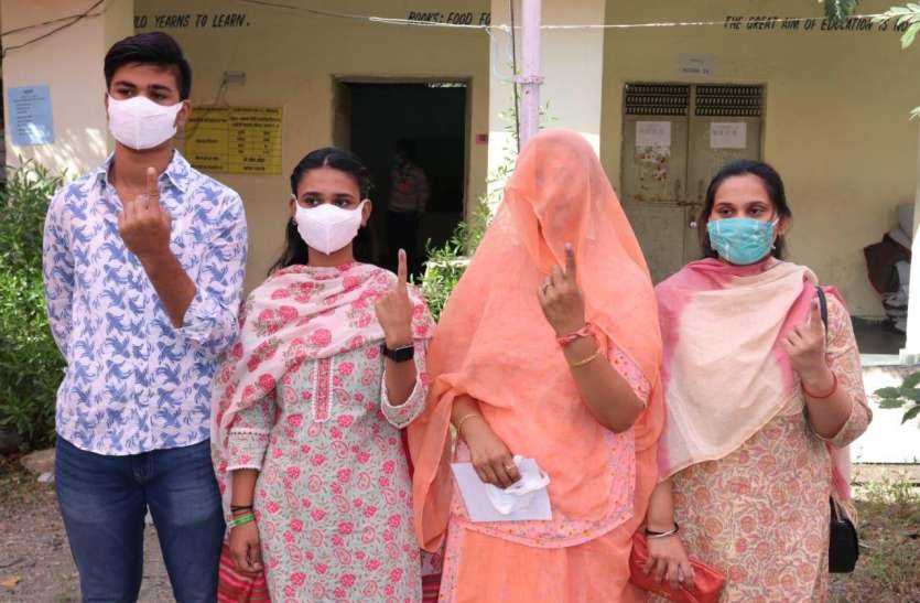 jaipur Rajasthan Assembly ByElection Voting : 5 बजे तक 65.17 फीसदी मतदान