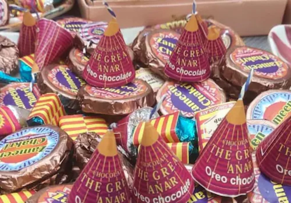 Chocolate Firecrakers Demand in Varanasi Market made by Two Sisters