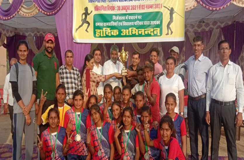 भगवानगढ़ और खालसा स्कूल श्रीगंगानगर ने जीते खिताब