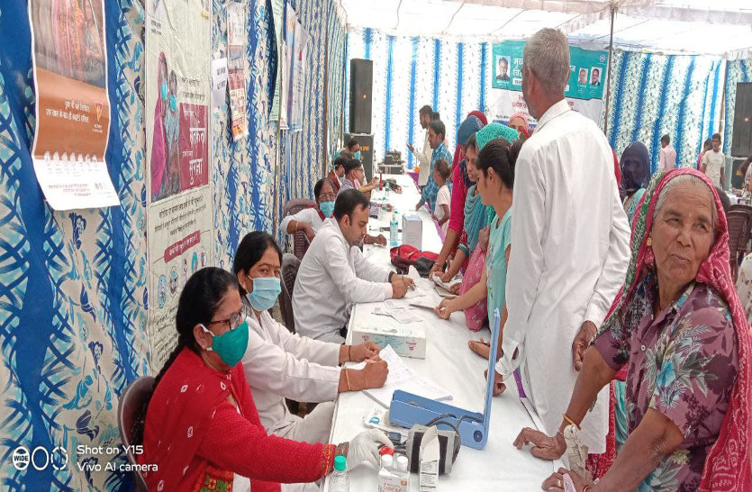 मिर्जेवाला से शुरू हुए मुख्यमंत्री निरोगी राजस्थान चिरंजीवी स्वास्थ्य शिविर