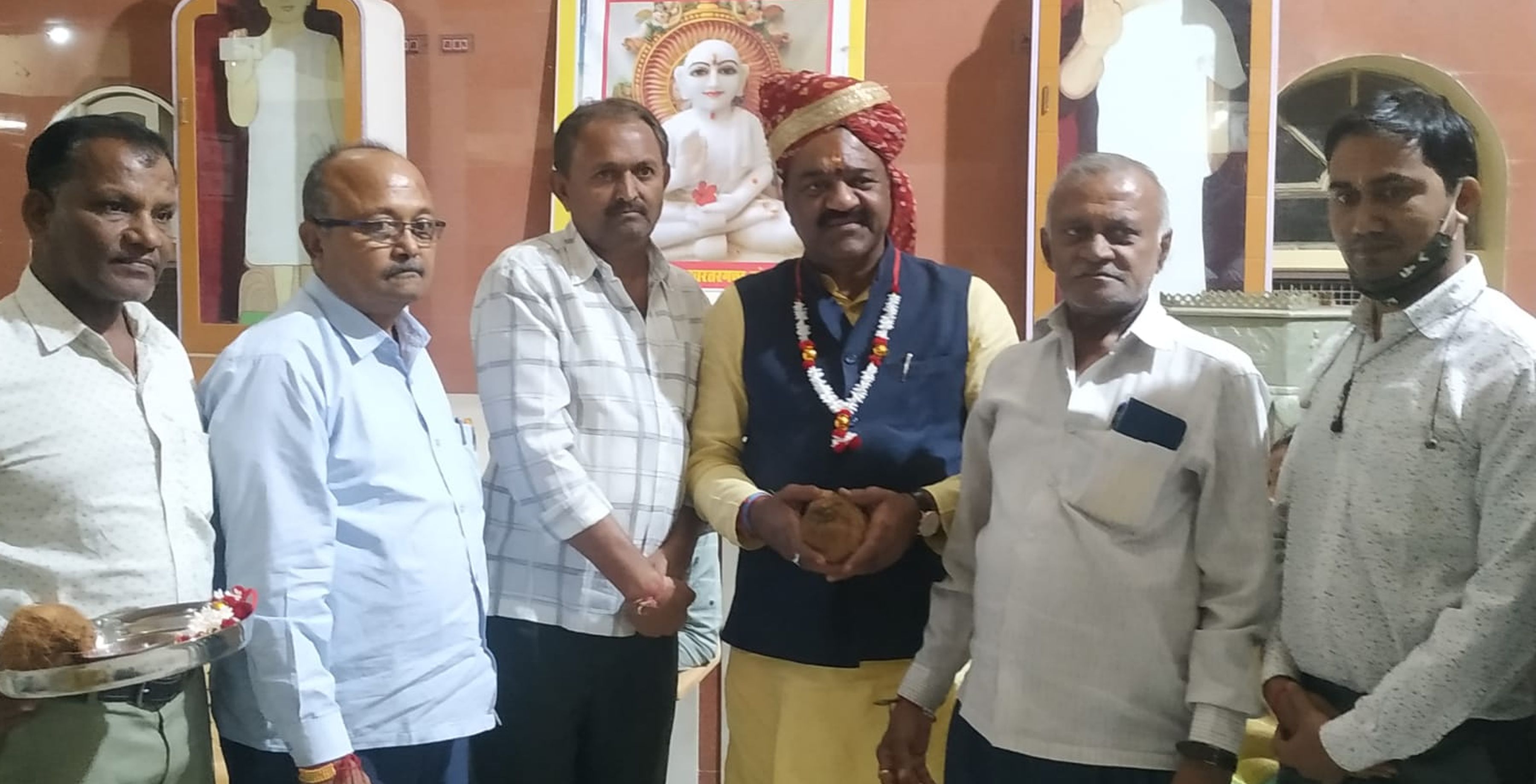 छत्तीसगढ़ के संसदीय सचिव का बाड़मेर में स्वागत