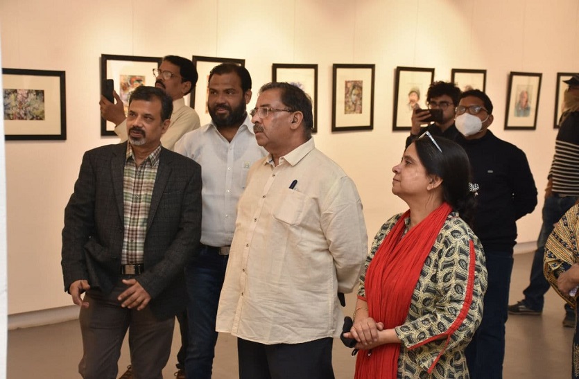 Painting exhibition started in Surekh Art Gallery