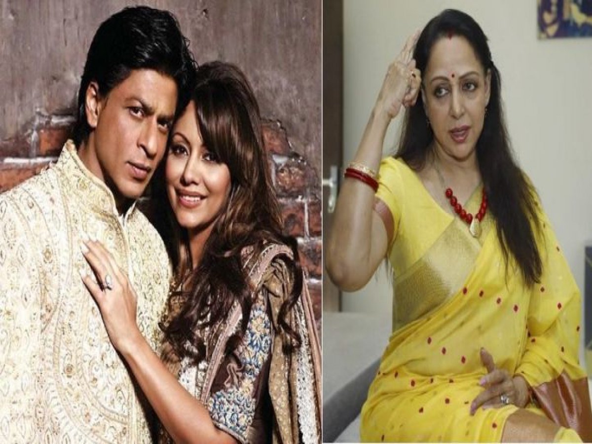 Hema Malini spoiled SRK and Gauri Khan first wedding night