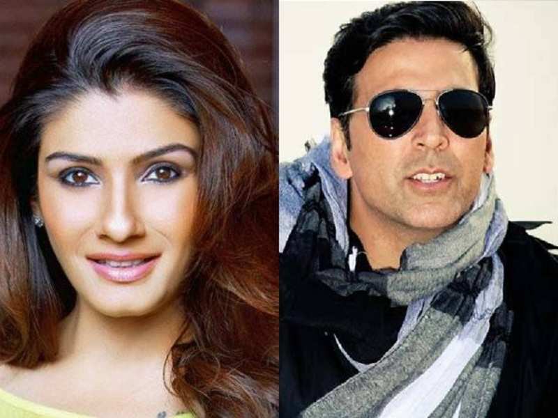 When Akshay Kumar was asked about Raveena Tandon he gave this reply