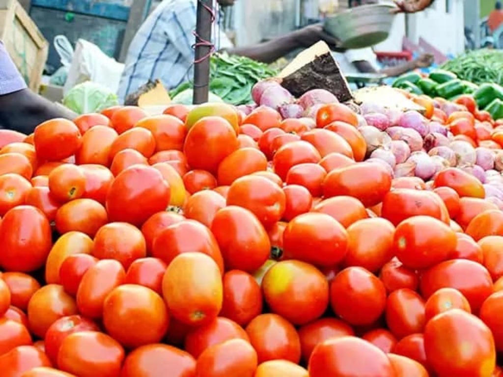 बाजार में हरी सब्जियां सस्ती, टमाटर हुआ महंगा