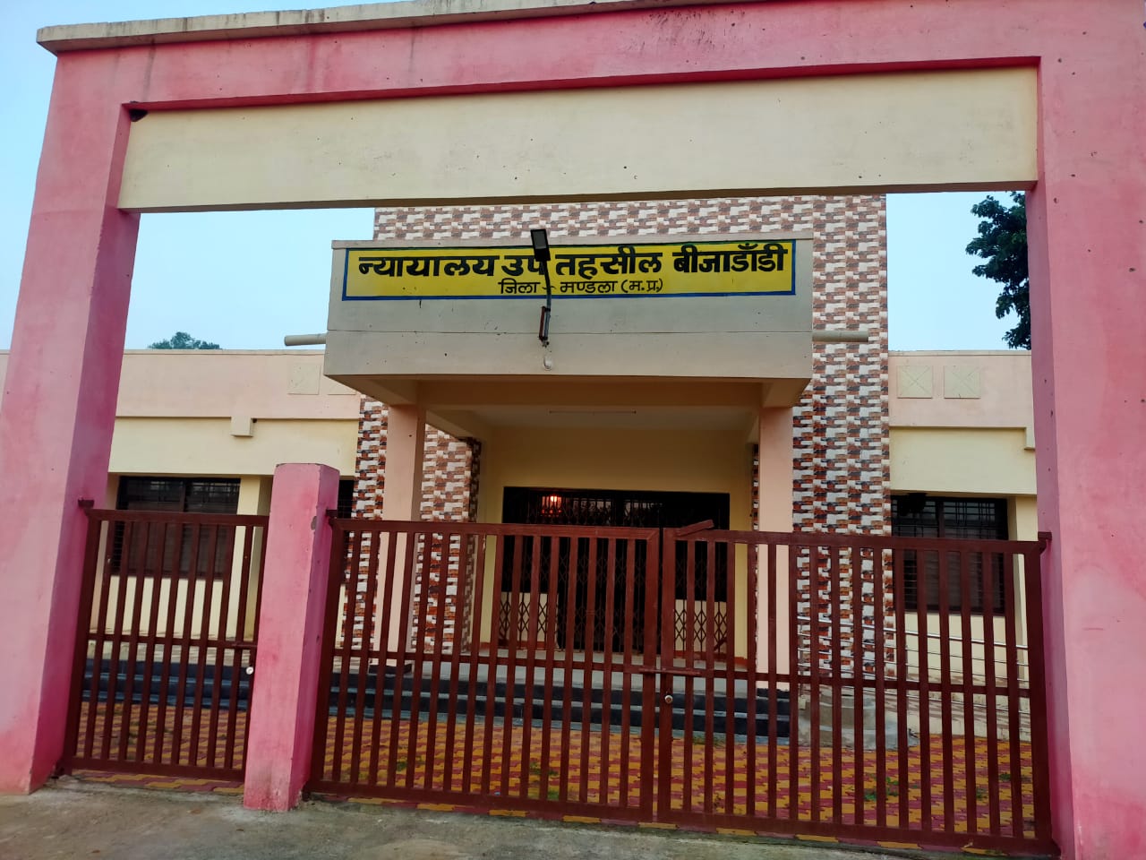 उपतहसील भवन में मधुमक्खियों का डेरा