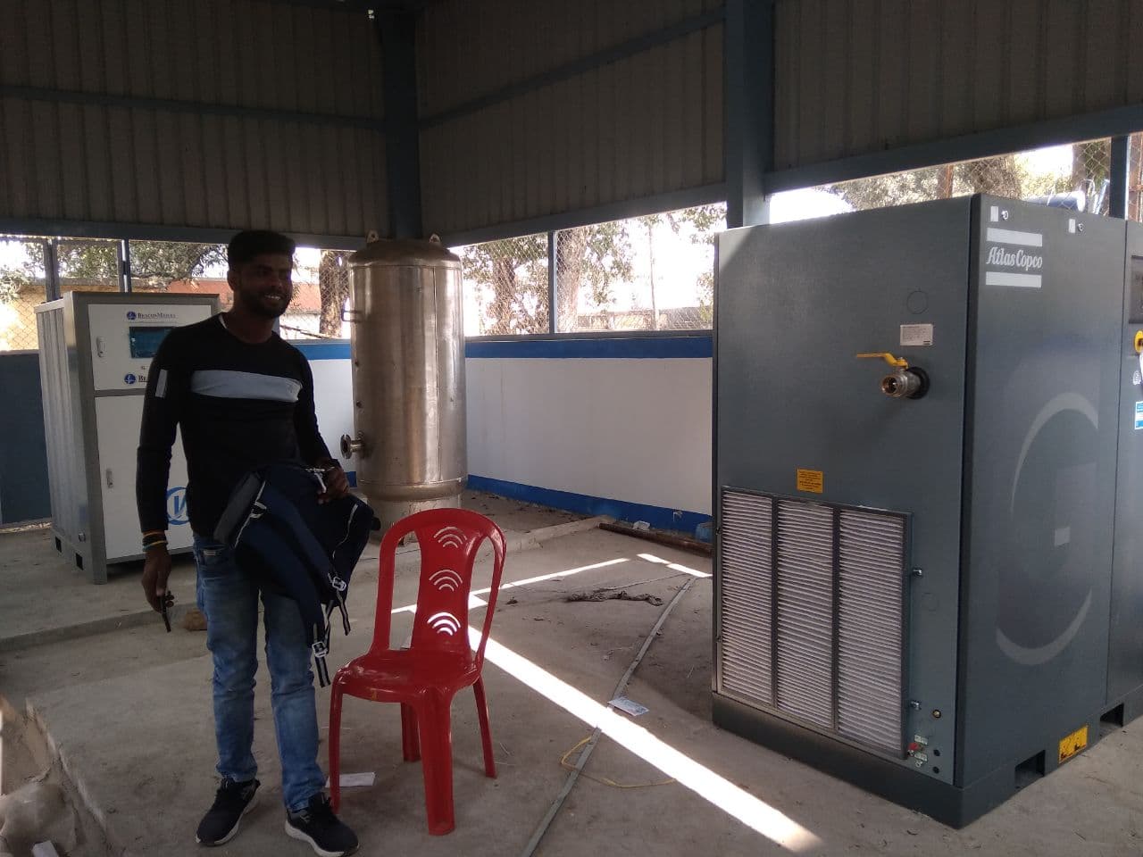 Oxygen plant and CT scan work incomplete, equipment locked inside the