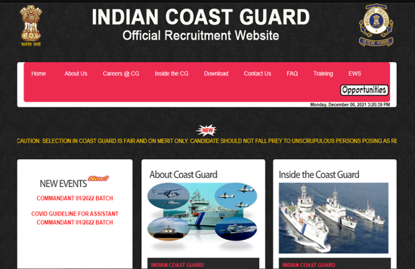 Coast Guard Recruitment 2021